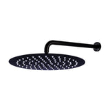10" ROUND BLACK SUS 304 RAIN SHOWER HEAD