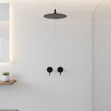 10" ROUND BLACK SUS 304 RAIN SHOWER HEAD