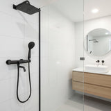 HDI-583 HANDSHOWER SET S/S HOSE BLACK