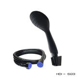 HDI-583 HANDSHOWER SET S/S HOSE BLACK