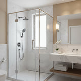 HDI-613 HANDSHOWER SET S/S HOSE BLACK