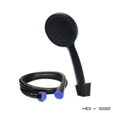 HDI-590 HANDSHOWER SET S/S HOSE BLACK