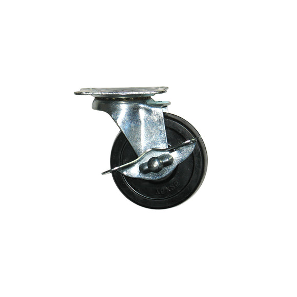 SWIVEL With BREAKK RUBBER WHEEL CASTER
