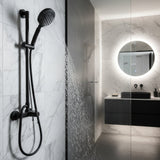 HDI-620 HANDSHOWER SET S/S HOSE BLACK