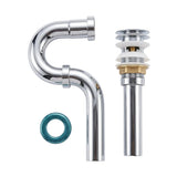 BATHROOM SINK P-TRAP SET