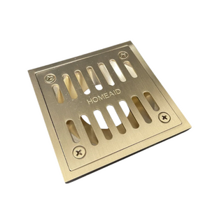 BRASS FLOOR DRAIN 4X4
