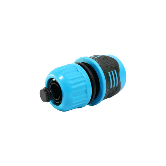 HOSE REPAIR CONNECTOR WITH SHUT OFF