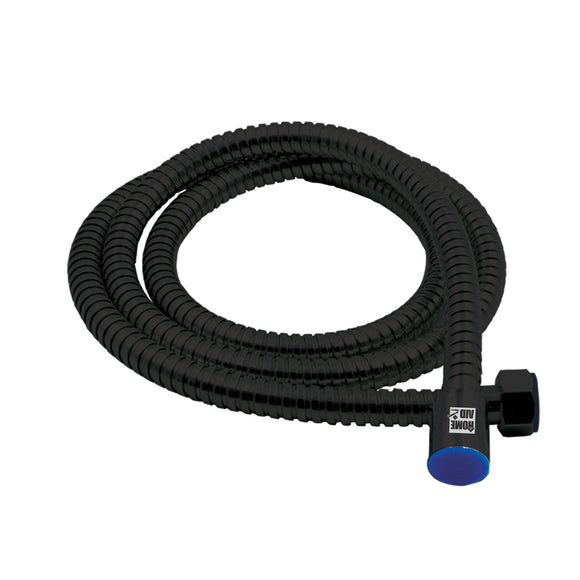 STAINLESS SHOWER HOSE BLACK