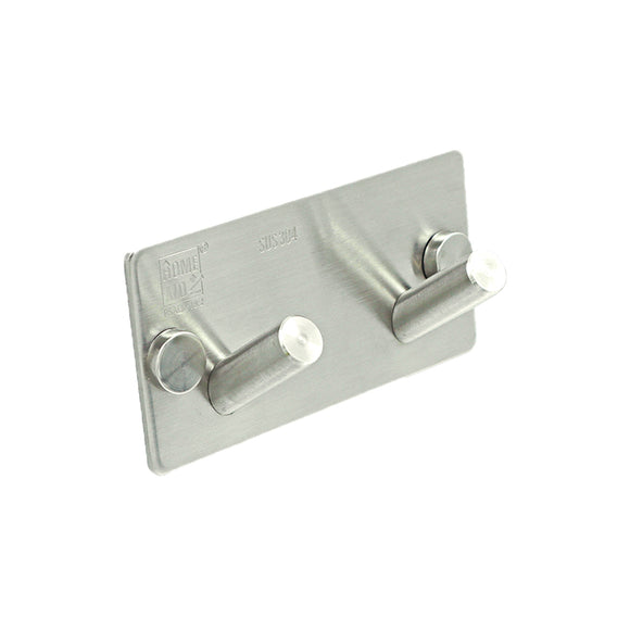 SUS 304 2 HOOK RACK