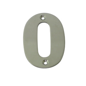 Stainless Steel House Number (3")