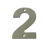 Stainless Steel House Number (3")