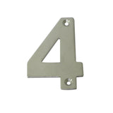Stainless Steel House Number (3")