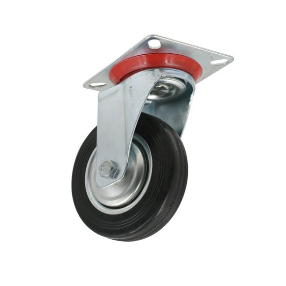 Ball Bearing Swivel Rubber Caster