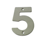 Stainless Steel House Number (3")