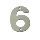 Stainless Steel House Number (3")