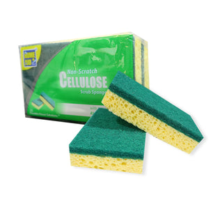 Cellulose Sponge with Scrub