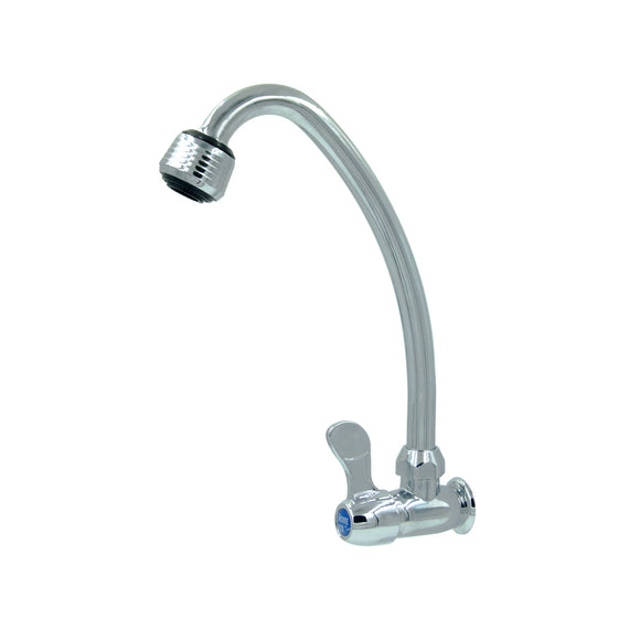 ABS Goose Neck Faucet (Wall Type)