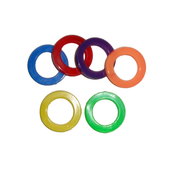 PVC Key ID Ring