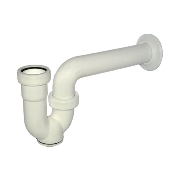 Plastic P-Trap with Clean Out