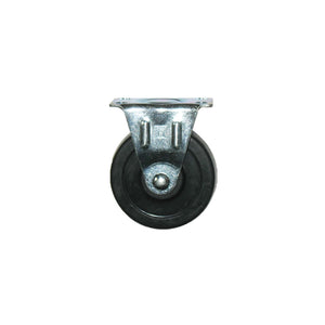 Ball Bearing Fixed Rubber Caster