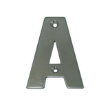 Stainless Steel House Letter (3")