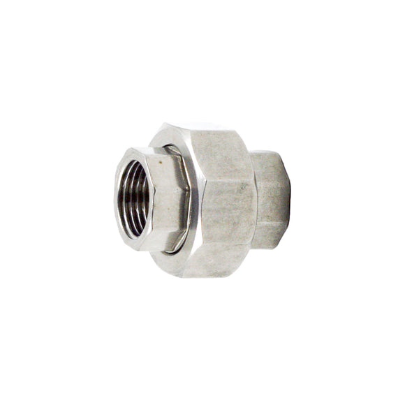 Stainless Steel Union Flat 1/2